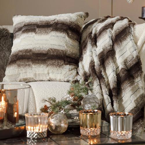  AURELIA KOLTUK ŞALI GRİ SİYAH 130X150