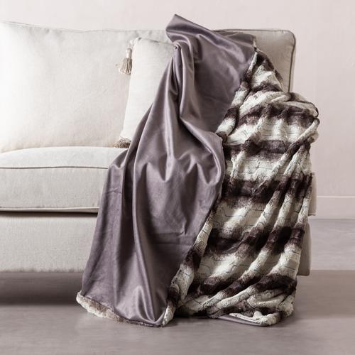  AURELIA KOLTUK ŞALI GRİ SİYAH 130X150