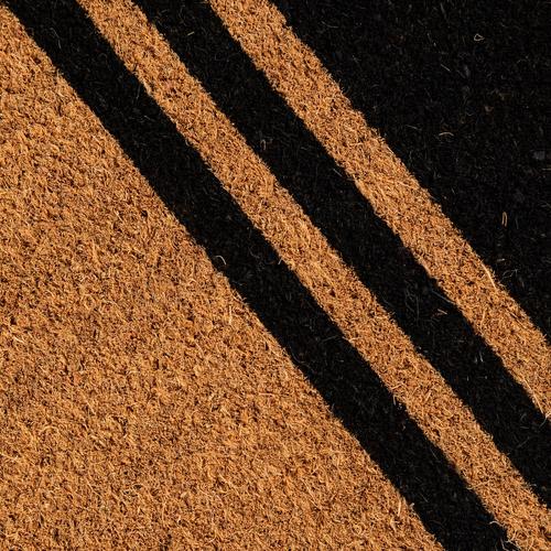  TRISHA BLACK STRIPE KAPI PASPASI 40X60