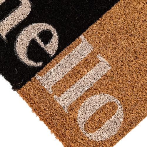  THEO HELLO KAPI PASPASI SİYAH BEYAZ 40X60