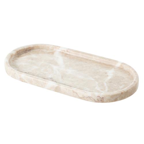  MARBLE BEJ ELIPS BANYO TEPSİSİ