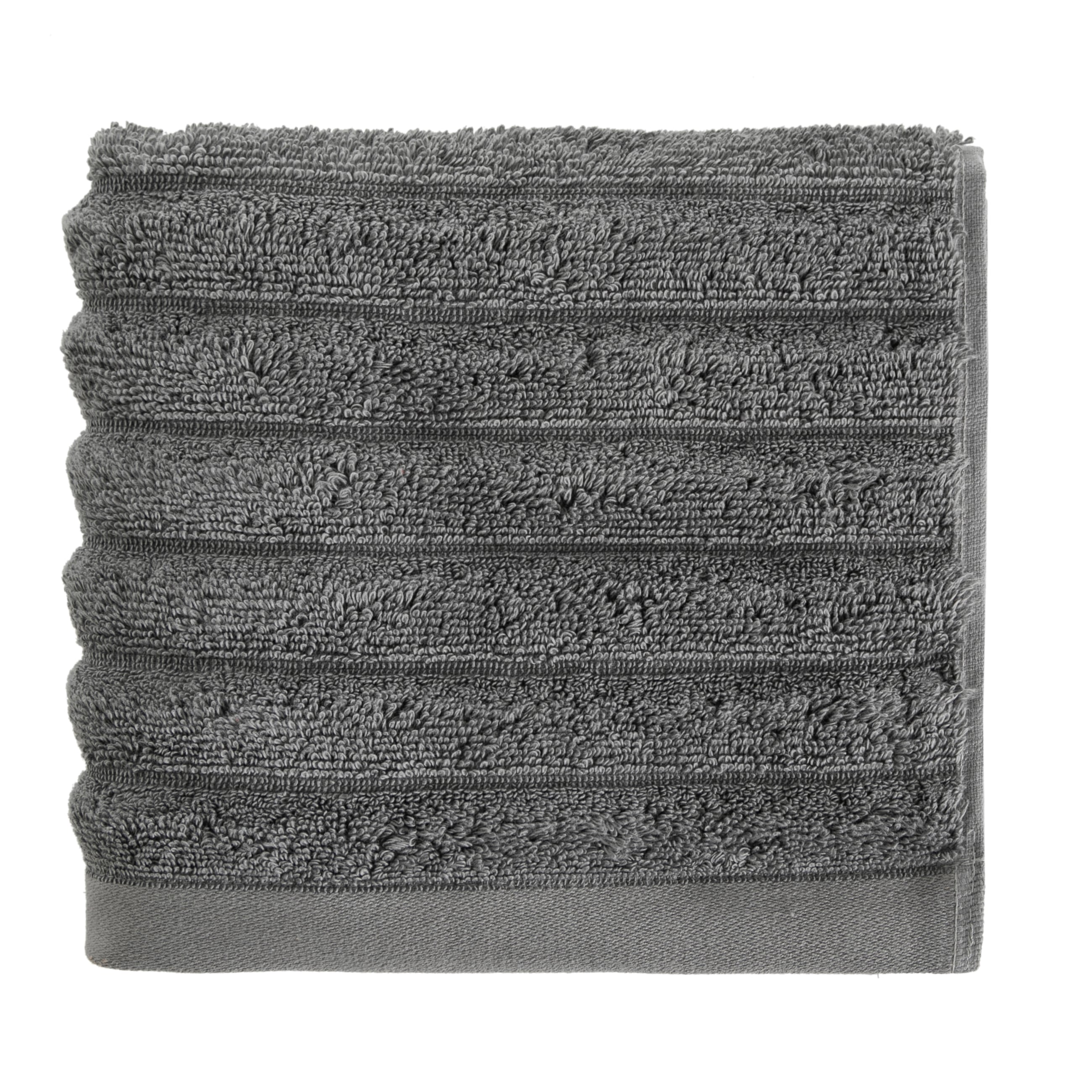 STELLA YÜZ HAVLUSU KOYU GRİ 50X80