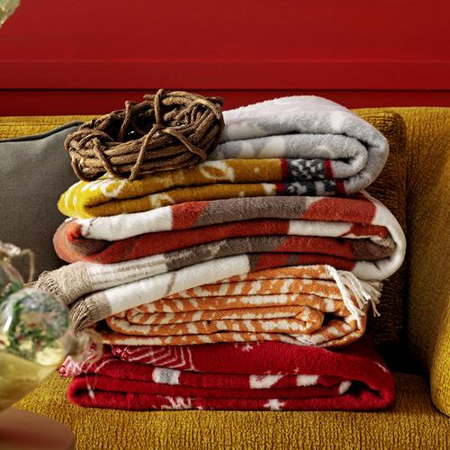  DORA PÜSKÜLLÜ BATTANİYE TURUNCU 200X220