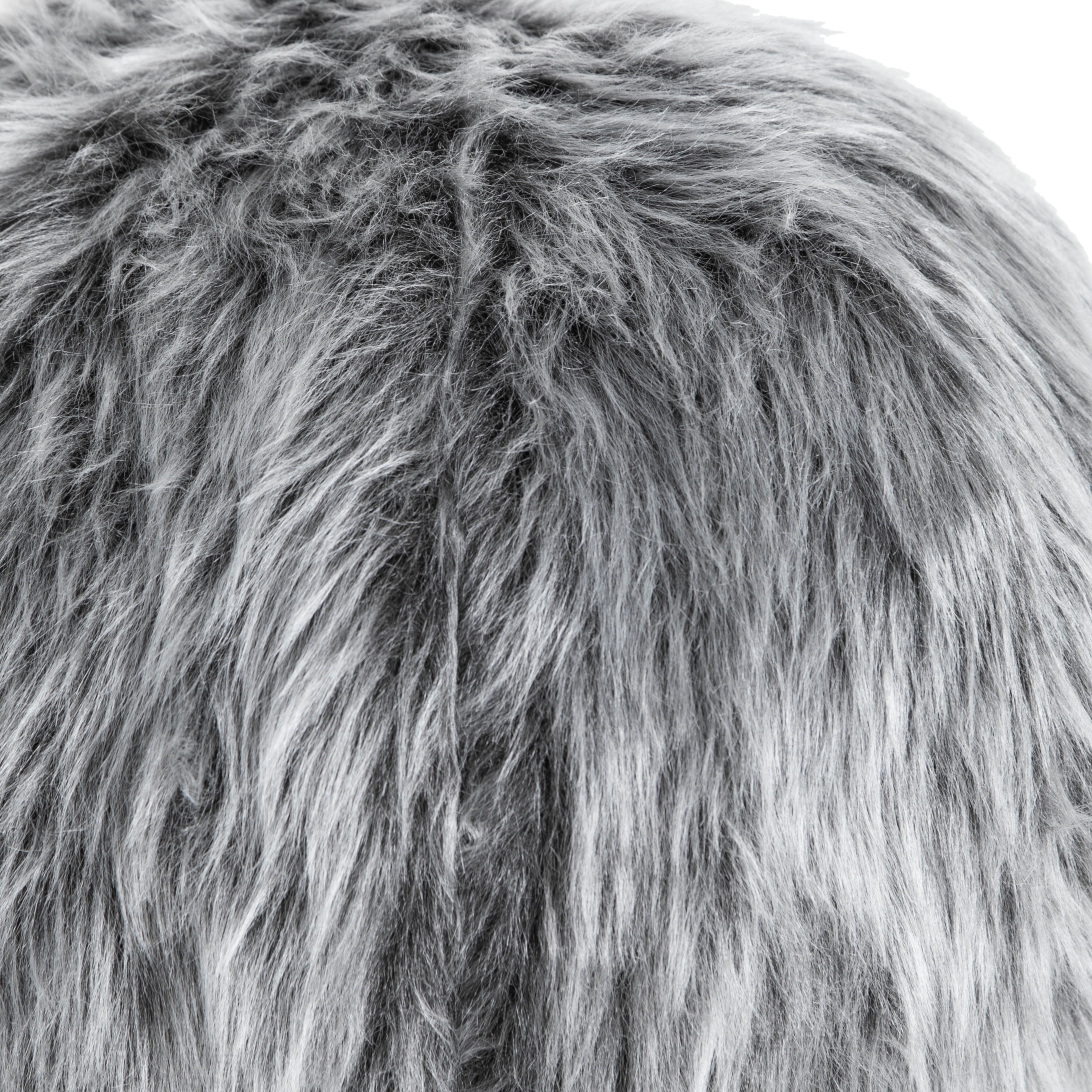 ALPHA YUVARLAK KIRLENT GRİ 38CM