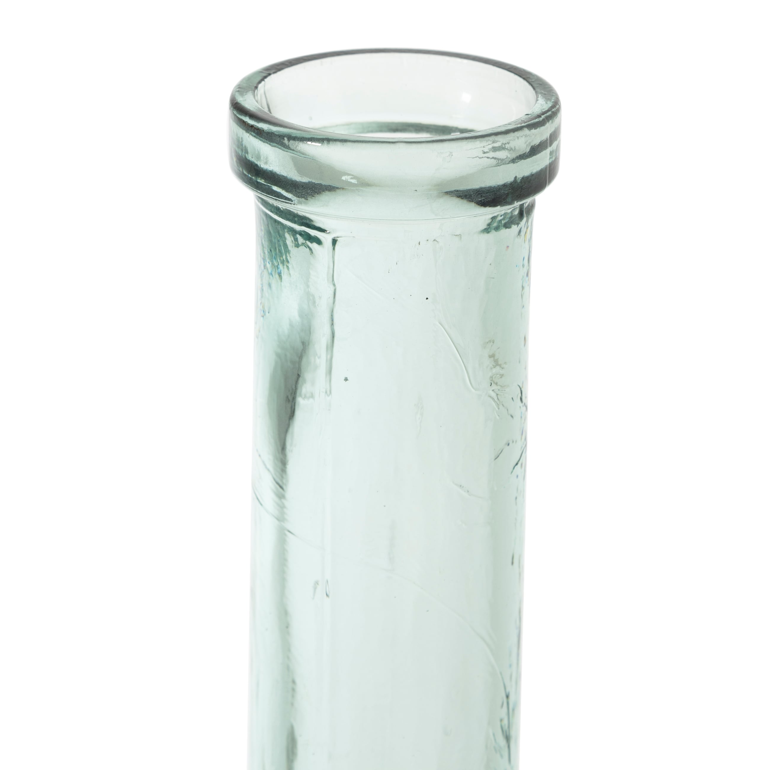 GRACEY CAM VAZO MAVİ 10X10X100 CM