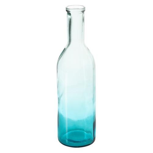  GRACEY CAM VAZO MAVİ 12X12X50 CM