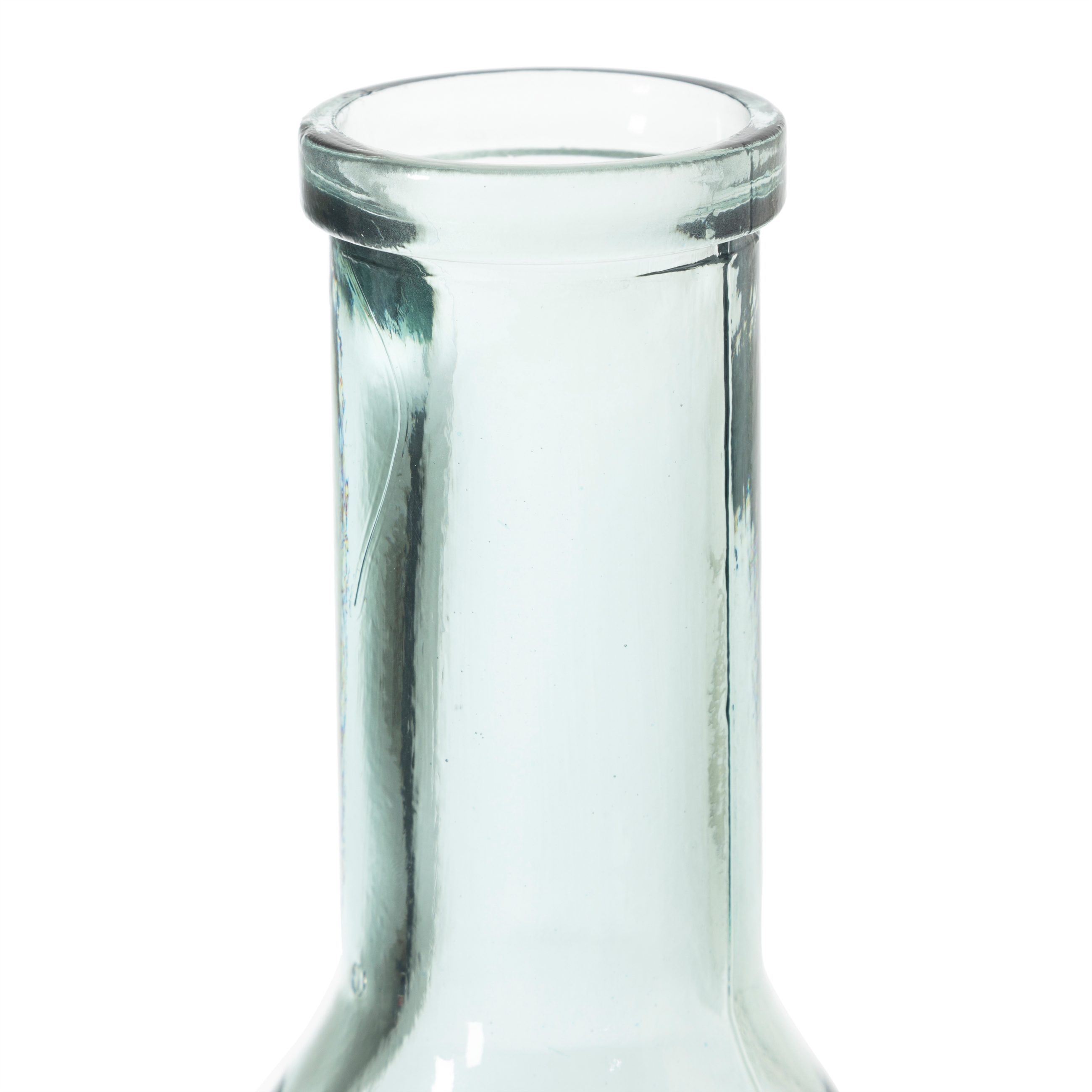 GRACEY CAM VAZO MAVİ 12X12X50 CM