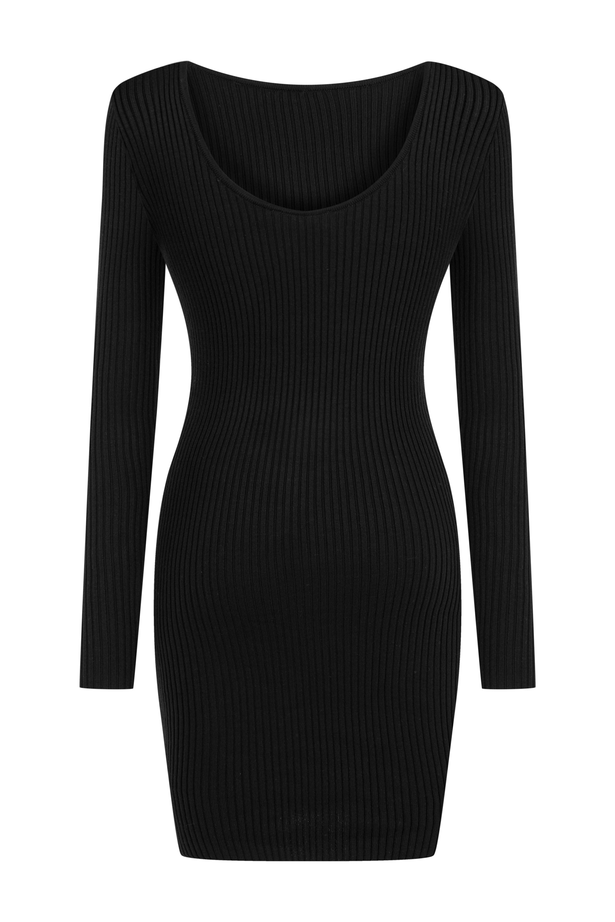 FİTİLLİ MİNİ TRİKO ELBİSE