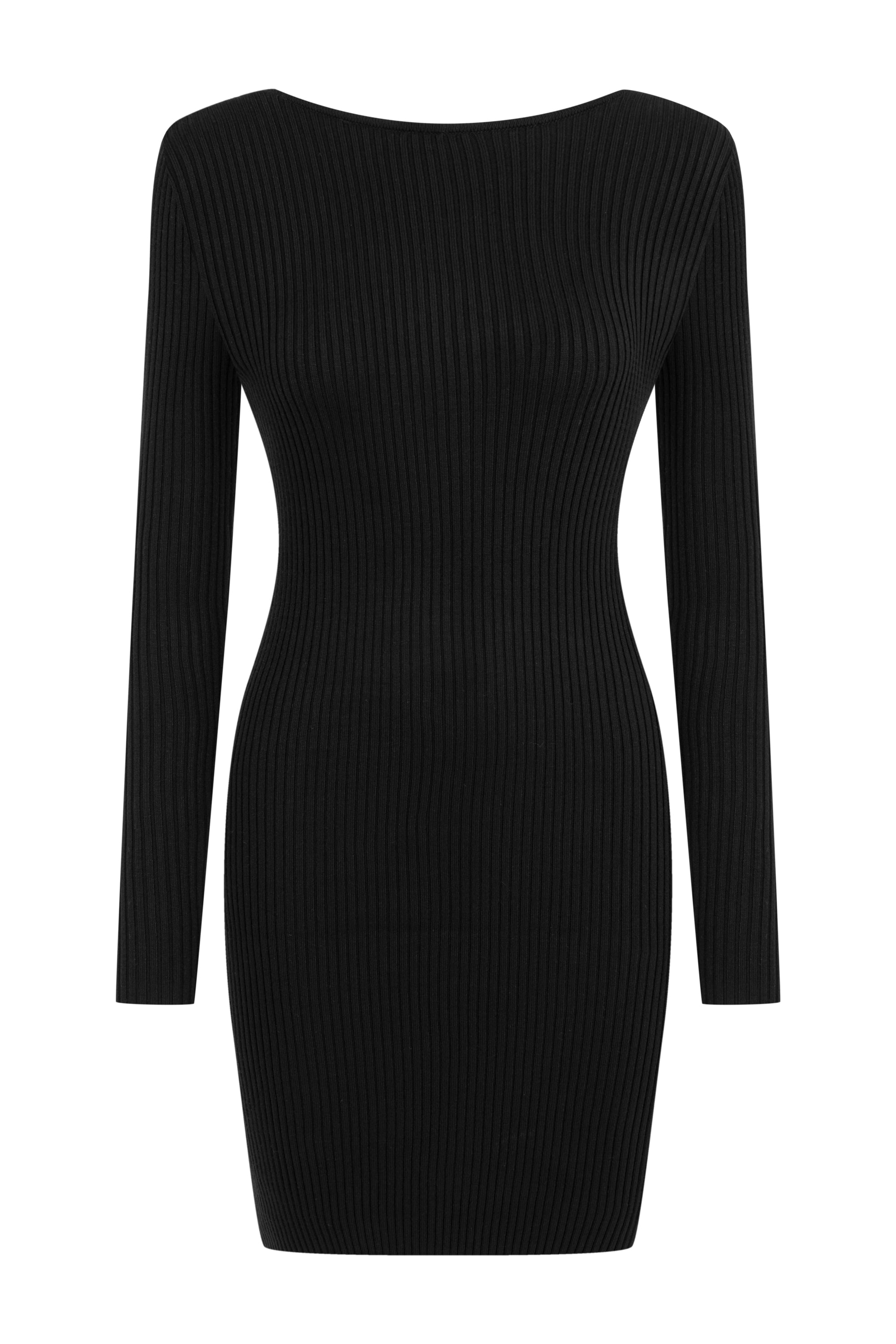 FİTİLLİ MİNİ TRİKO ELBİSE