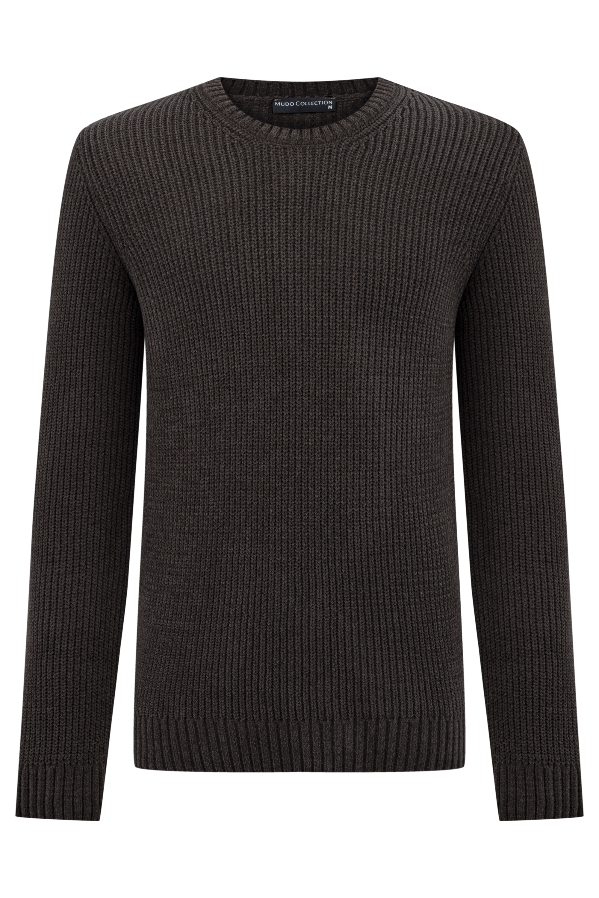 DOKULU BİSİKLET YAKA TRİKO KAZAK