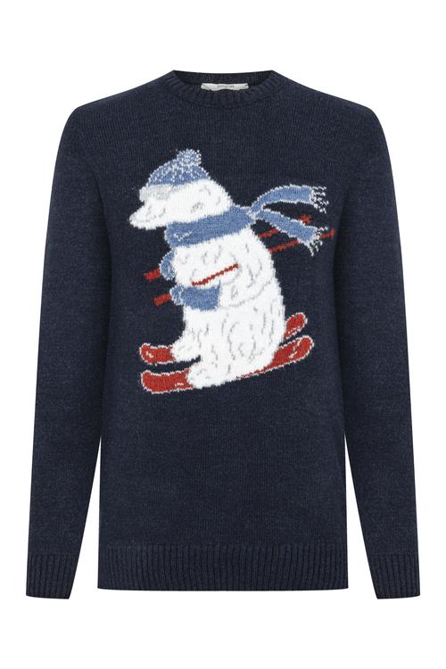  JAKARLI BİSİKLET YAKA TRİKO KAZAK