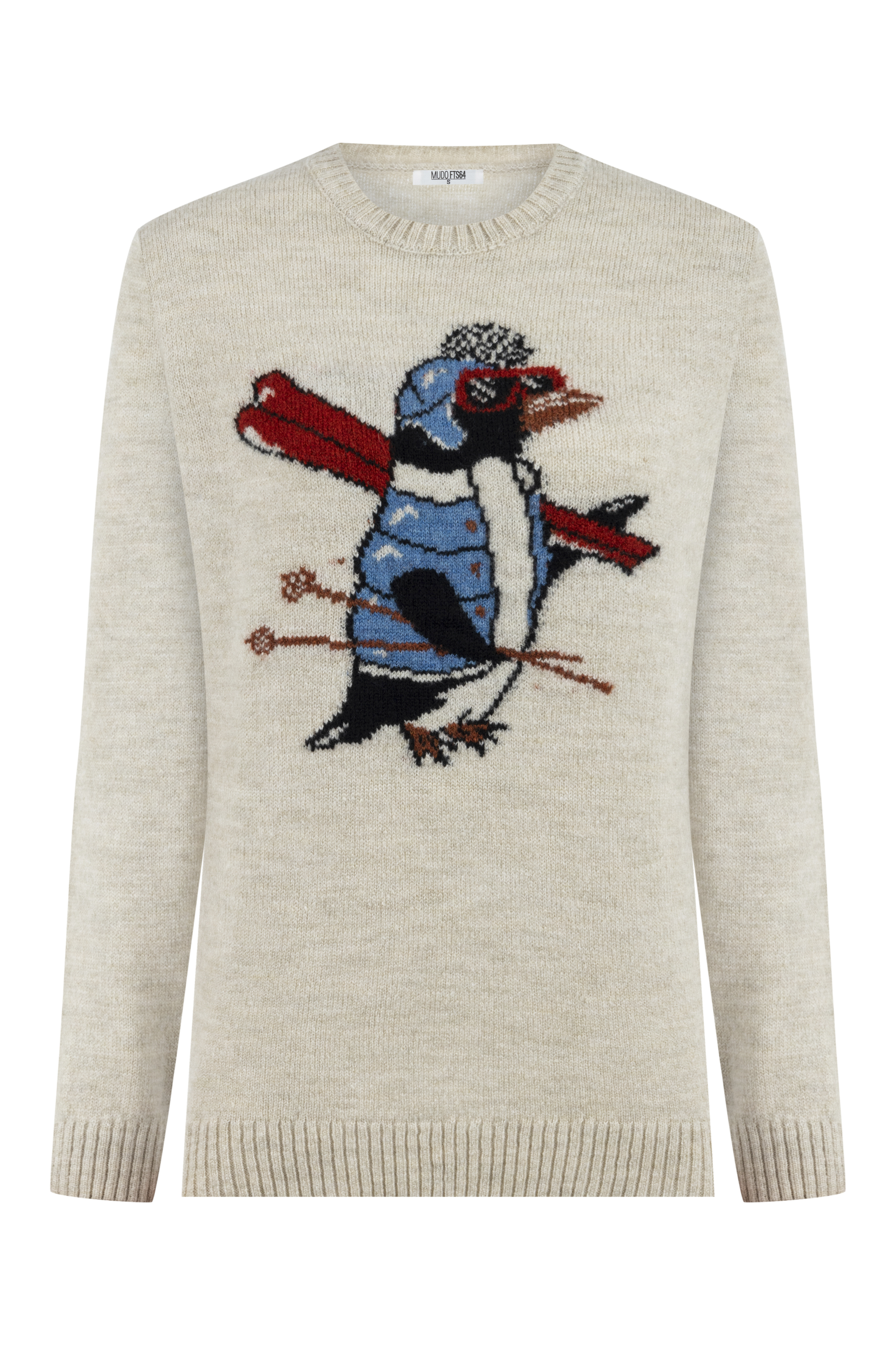 JAKARLI BİSİKLET YAKA TRİKO KAZAK