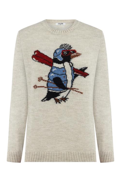  JAKARLI BİSİKLET YAKA TRİKO KAZAK