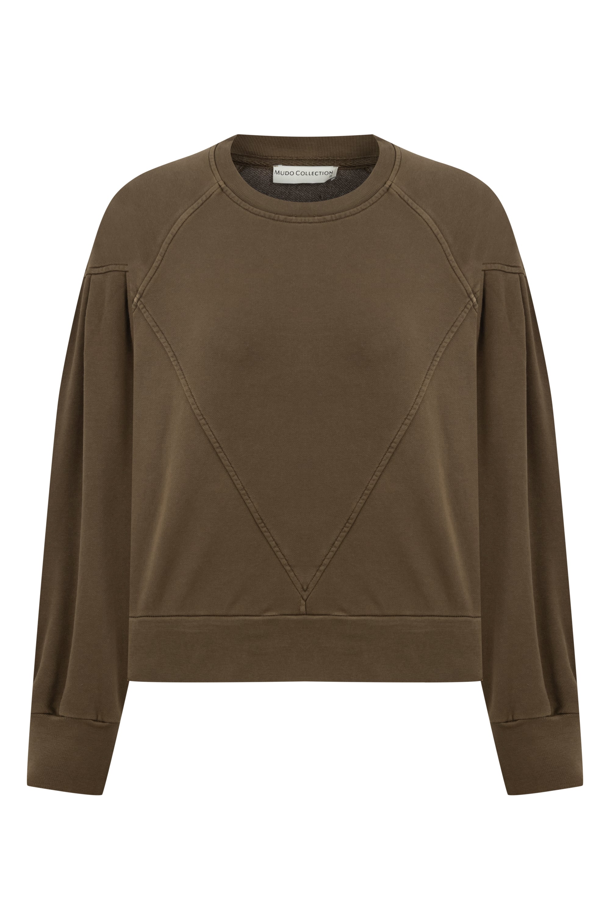 BİSİKLET YAKA SWEATSHIRT