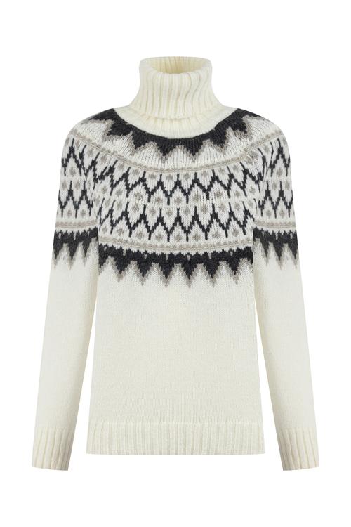  JAKARLI BALIKÇI YAKA TRİKO KAZAK