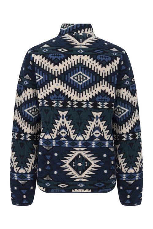  ETNİK DESENLİ POLAR SHERPA CEKET