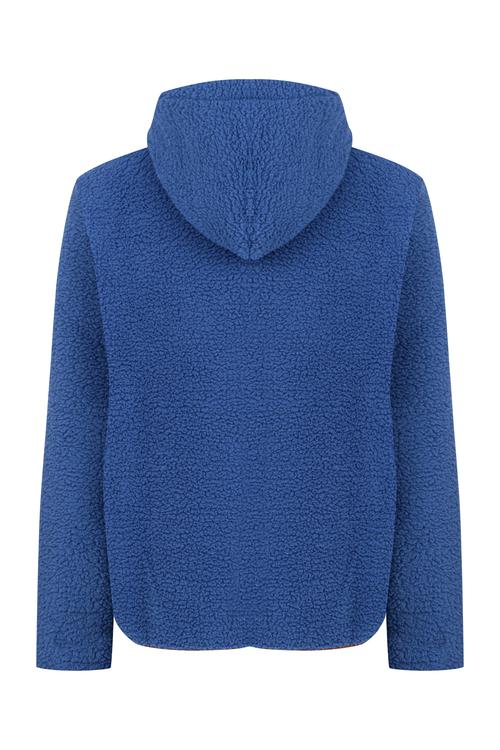  RENK BLOKLU FERMUARLI POLAR SWEATSHIRT