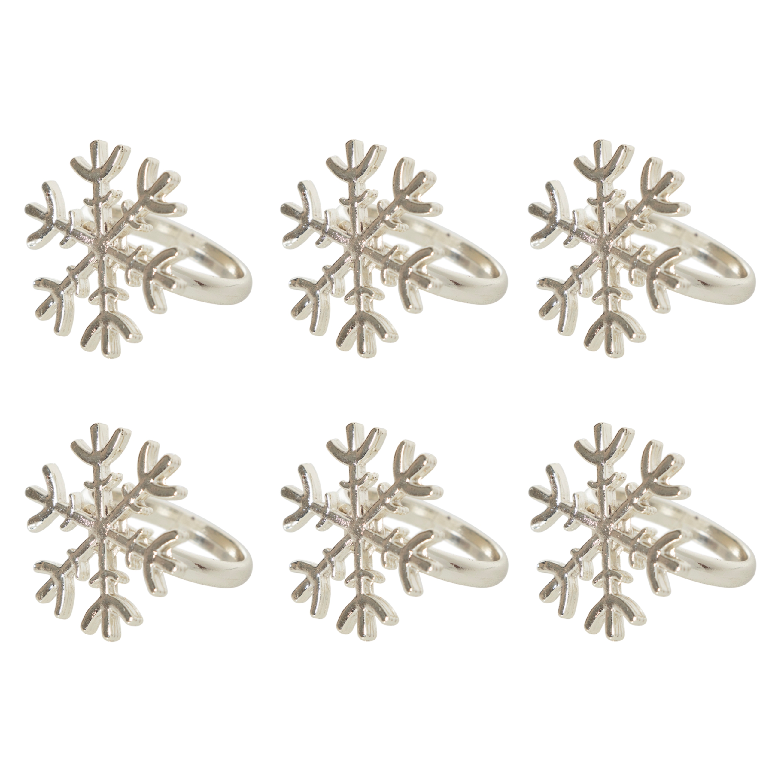 KAR FİGÜRLÜ PEÇETE HALKASI 6LI