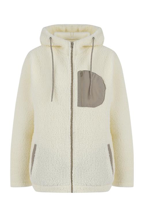  KAPÜŞONLU PELÜŞ CEKET