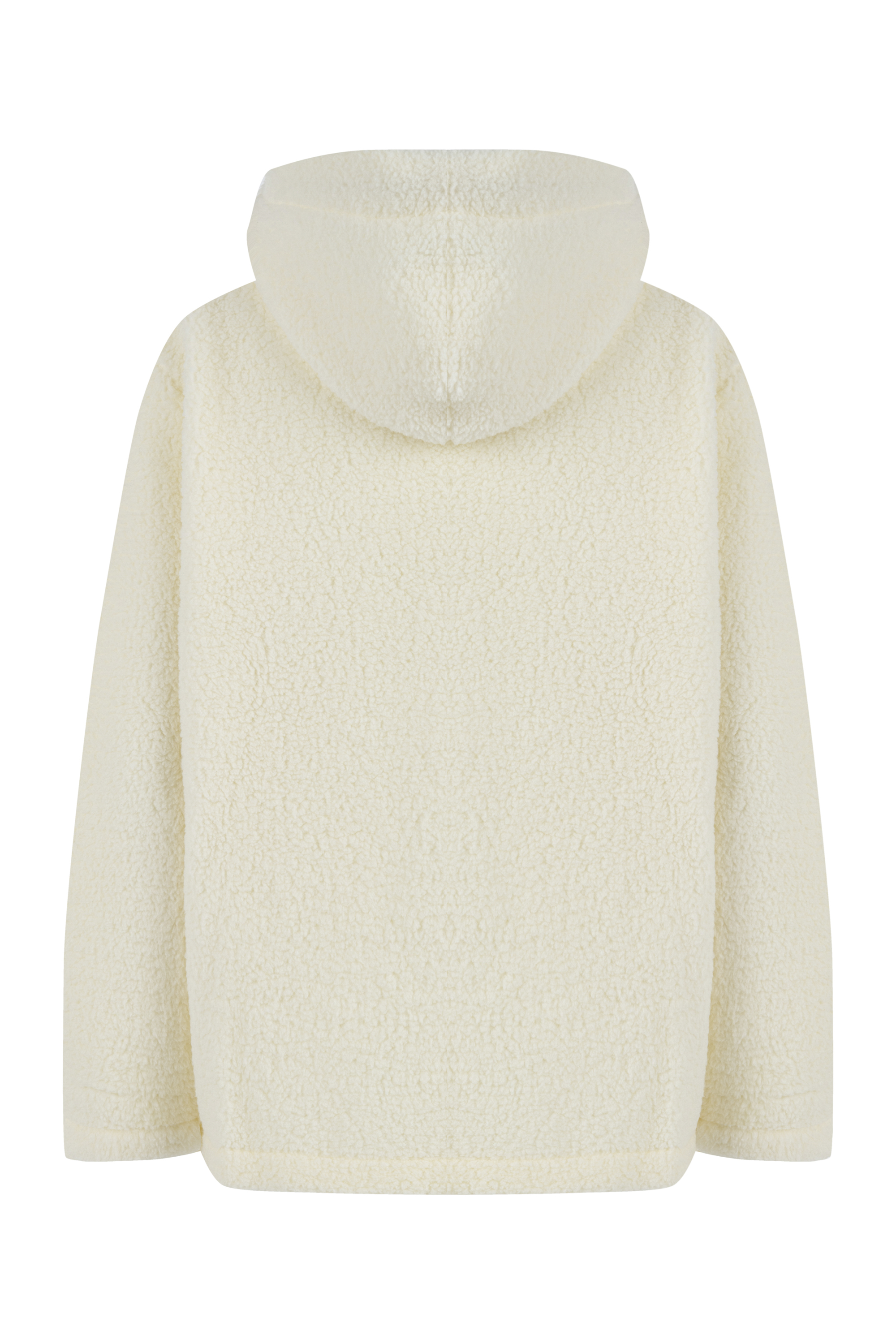 KAPÜŞONLU PELÜŞ CEKET