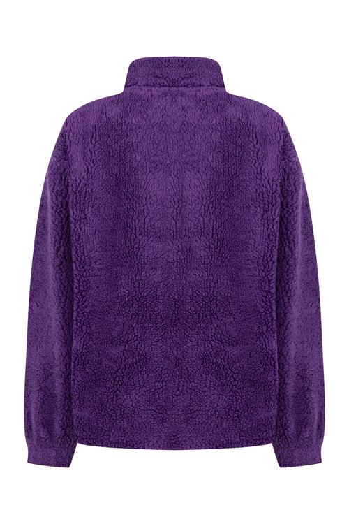  DİK YAKA PELÜŞ SWEATSHIRT