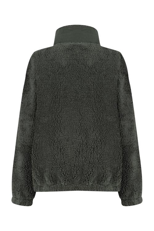  DİK YAKA PELÜŞ SWEATSHIRT