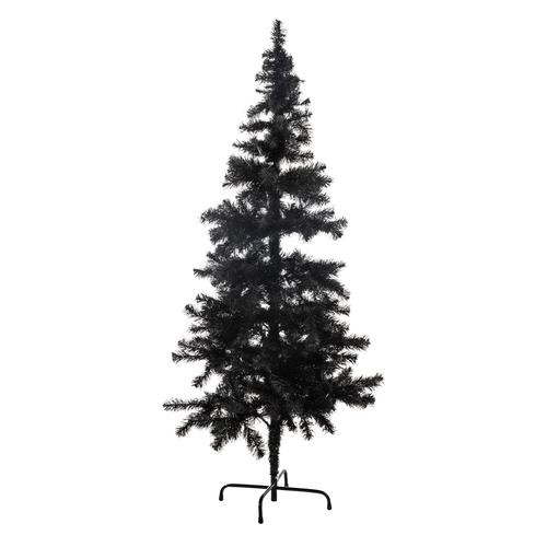  YILBAŞI AĞACI SİYAH 180 CM