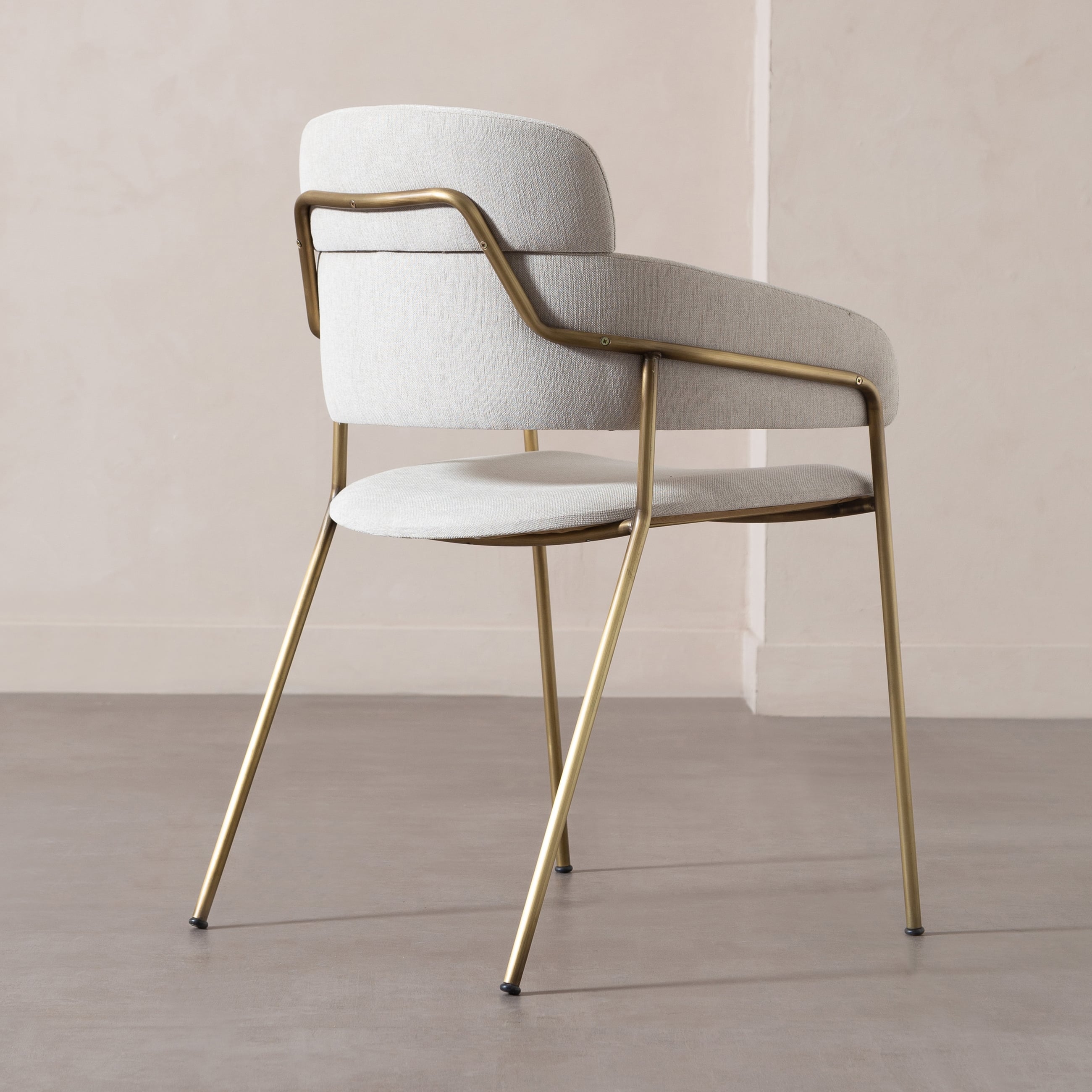 NOUR KOLÇAKLI SANDALYE BEJ