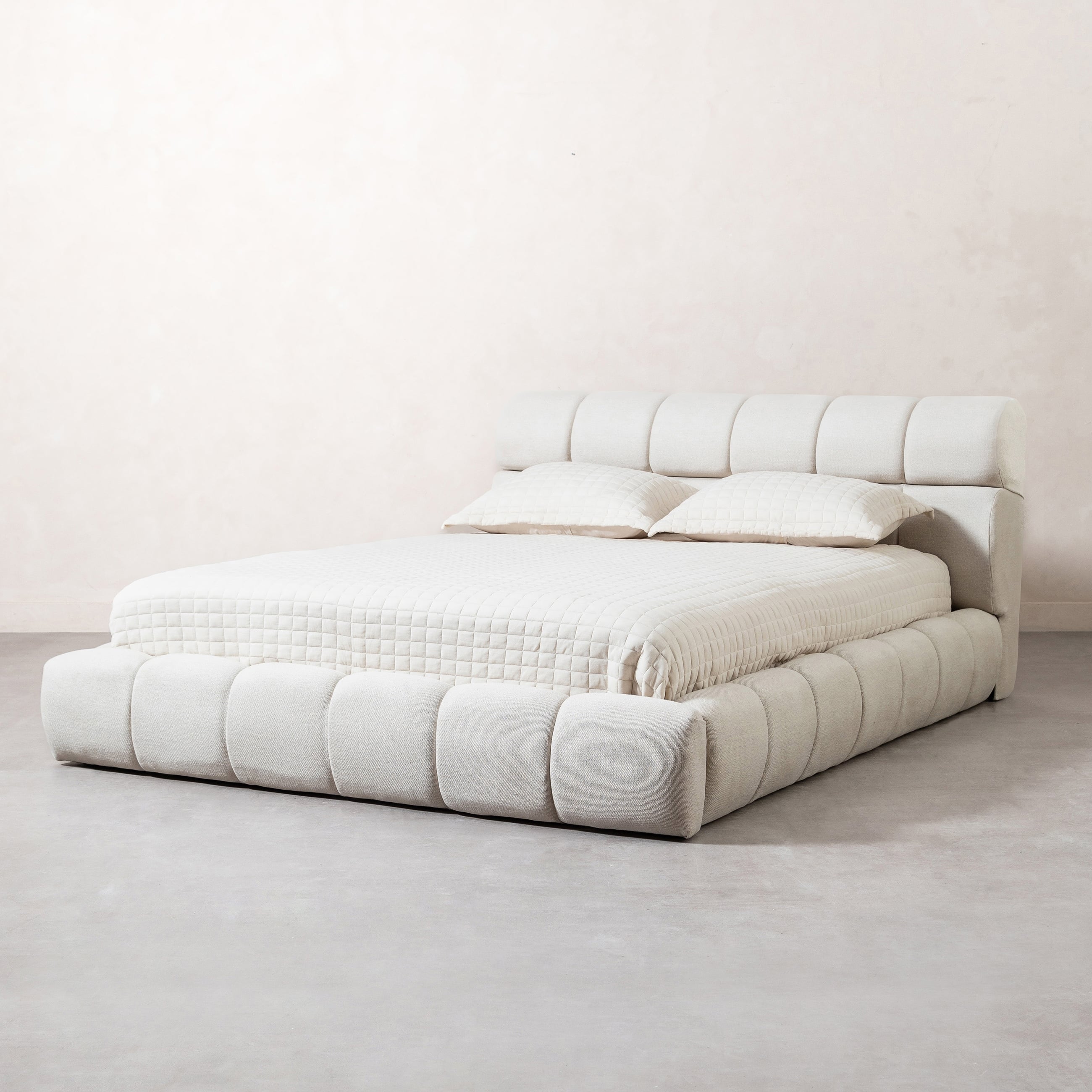 OSCAR ÇİFT KİŞİLİK KARYOLA BEJ 160X200