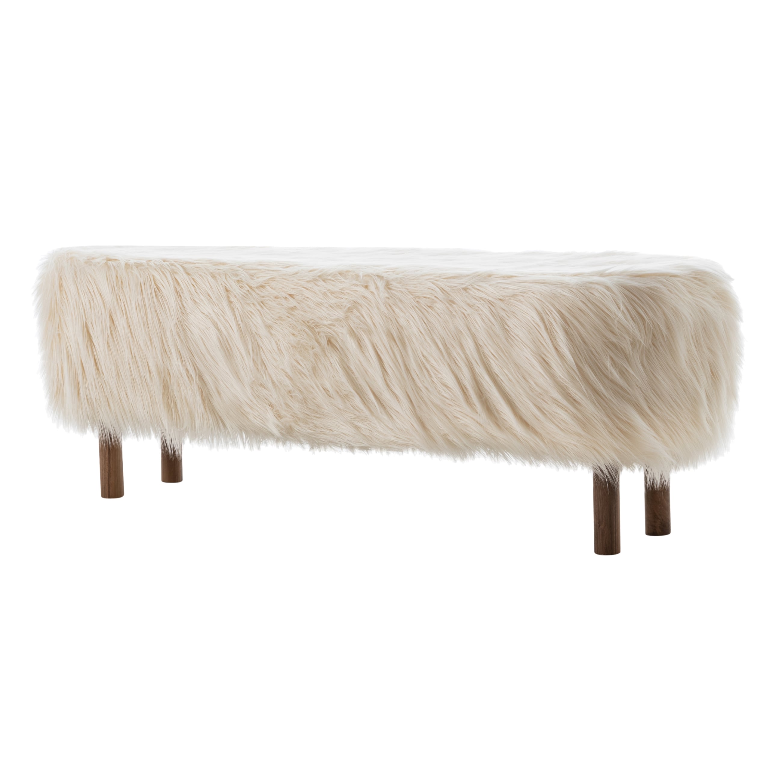 LEO DAYBED KÜRKLÜ BEYAZ