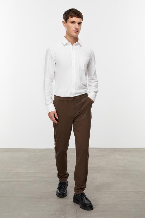 SLIM FIT CHINO PANTOLON