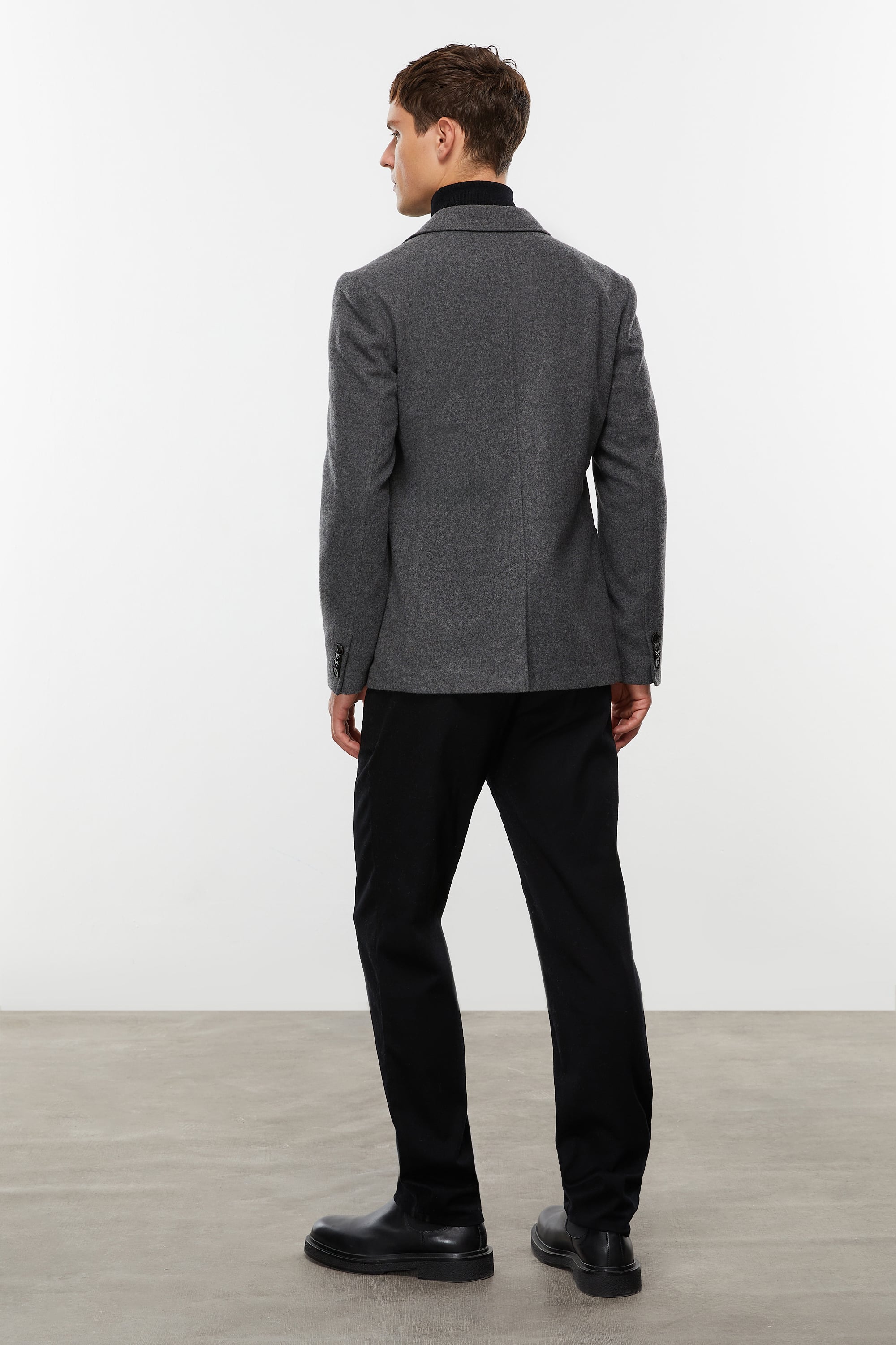 YÜN KARIŞIMLI BLAZER CEKET