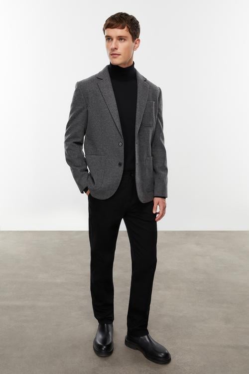  YÜN KARIŞIMLI BLAZER CEKET