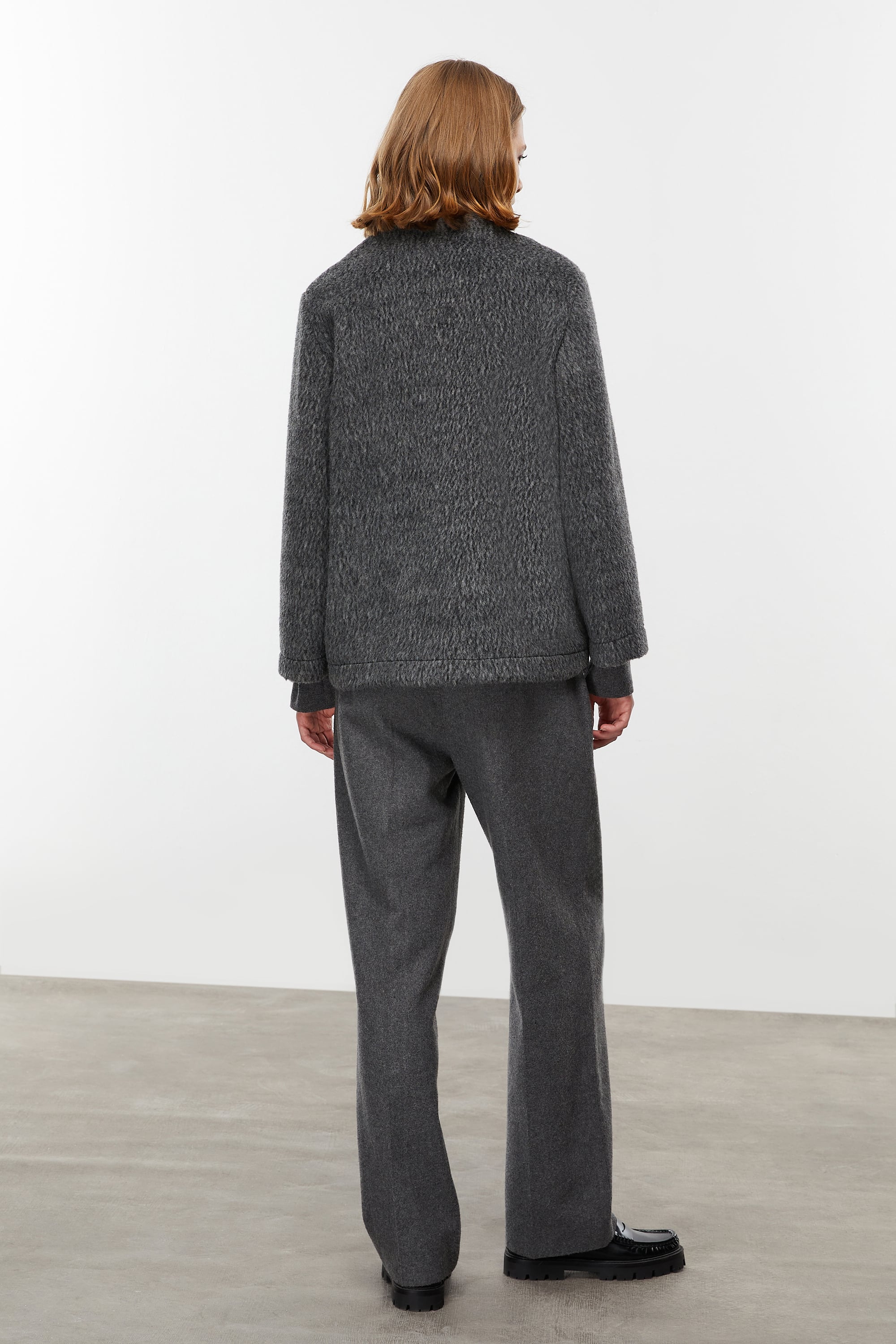 YÜN KARIŞIMLI KAŞE MONT CEKET