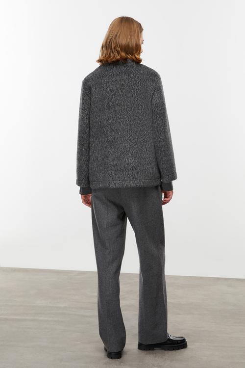  YÜN KARIŞIMLI KAŞE MONT CEKET