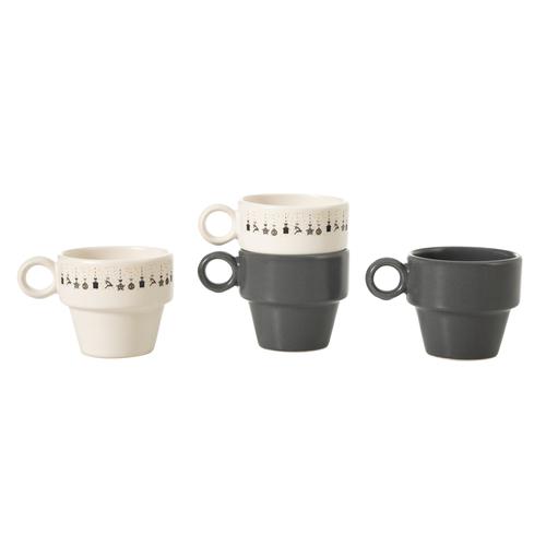  SHINY 4'LÜ FİNCAN SETİ