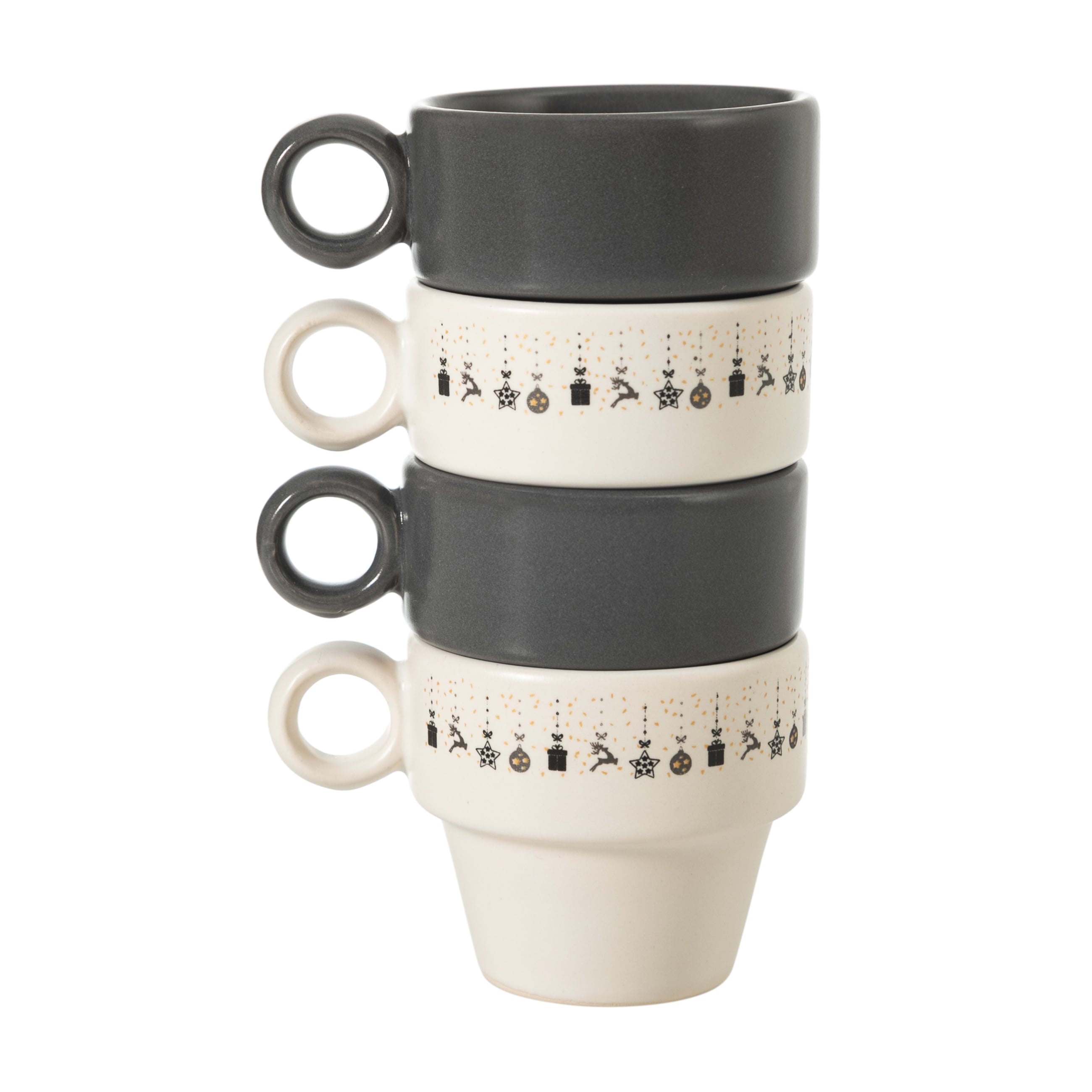 SHINY 4'LÜ FİNCAN SETİ