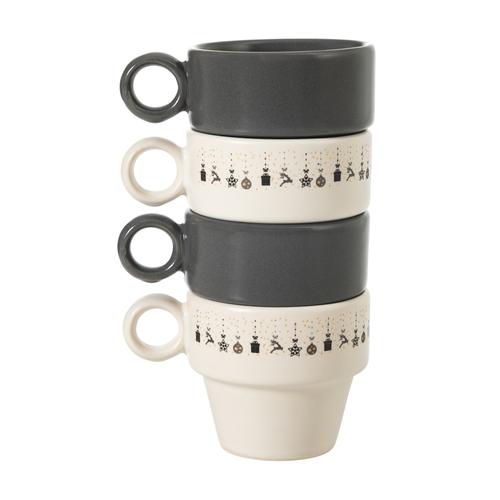  SHINY 4'LÜ FİNCAN SETİ