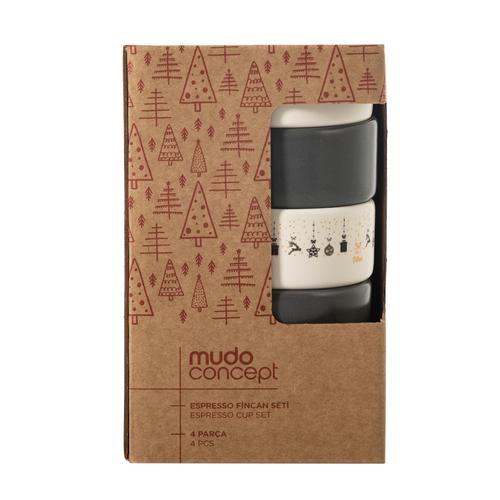  SHINY 4'LÜ FİNCAN SETİ