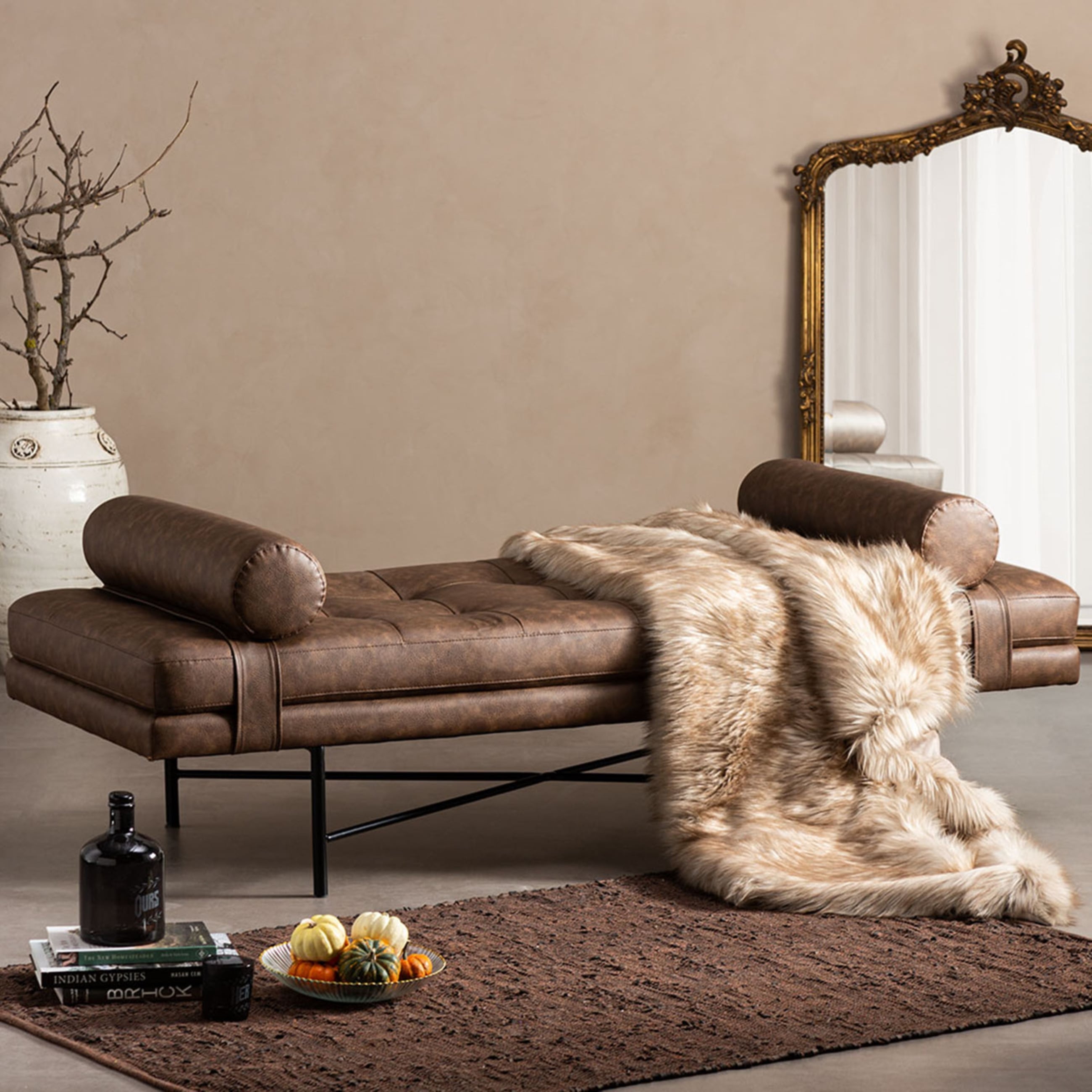 VICTORIA DİZ ÜSTÜ BATTANİYE BEJ 130X150