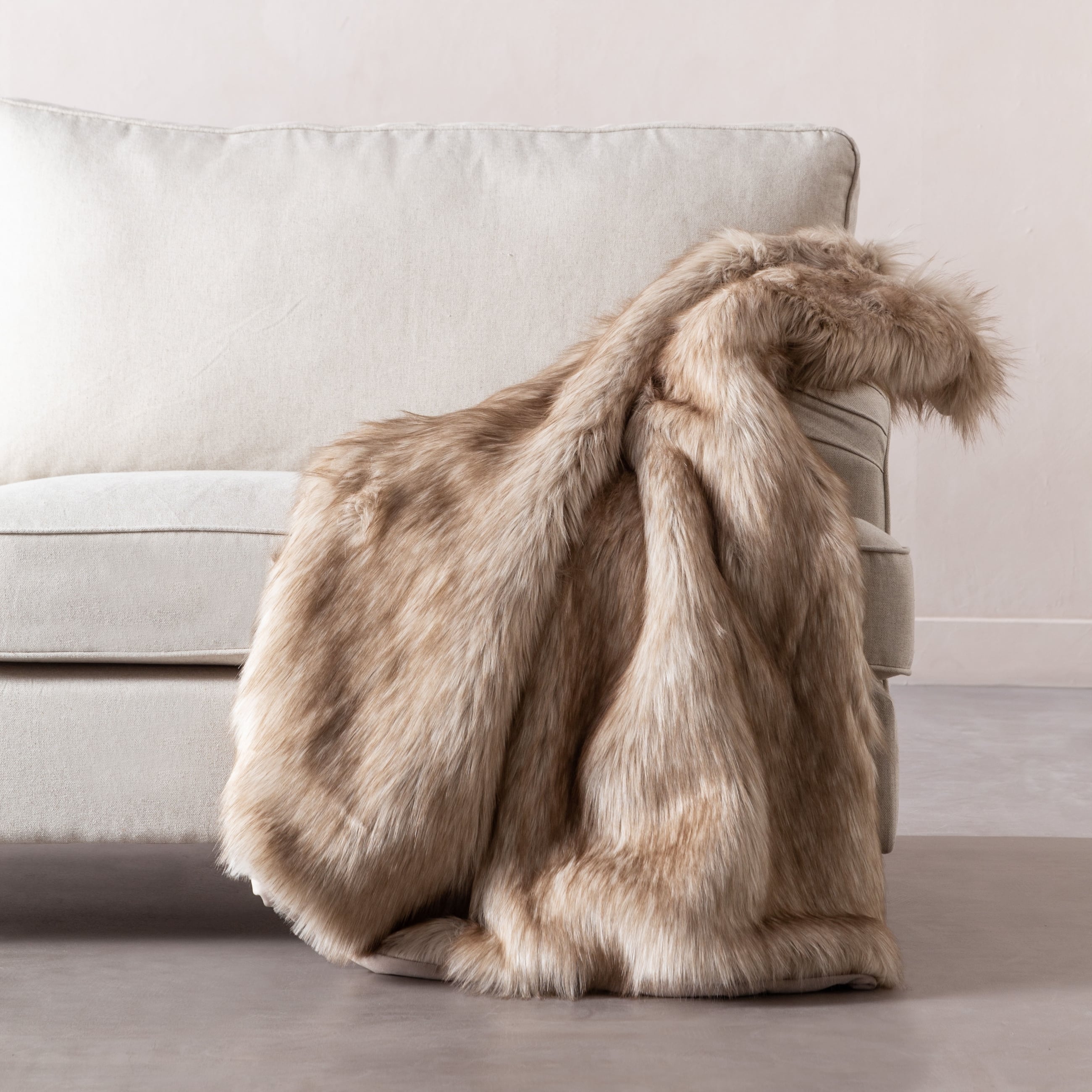 VICTORIA DİZ ÜSTÜ BATTANİYE BEJ 130X150