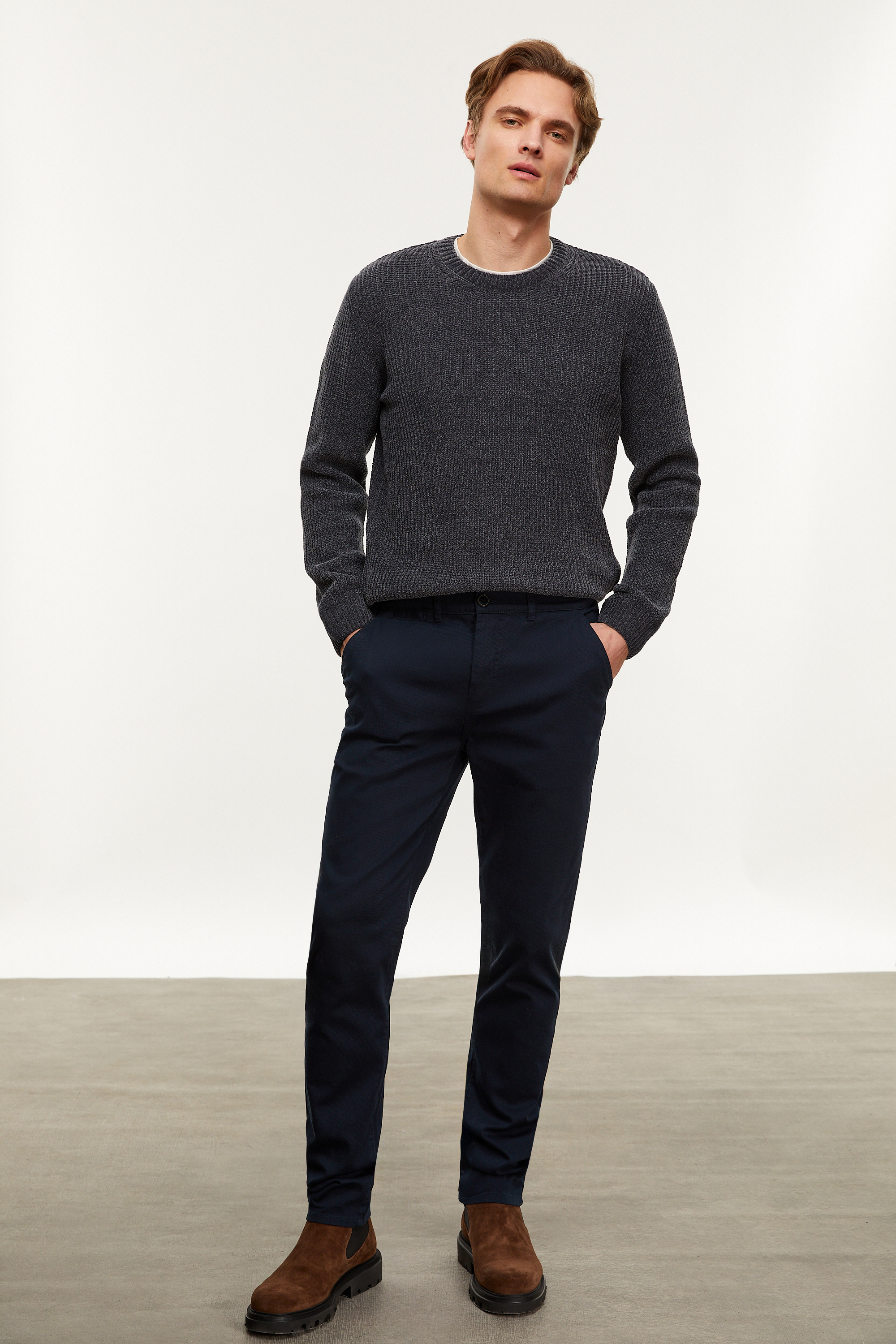 SLIM FIT CHINO PANTOLON