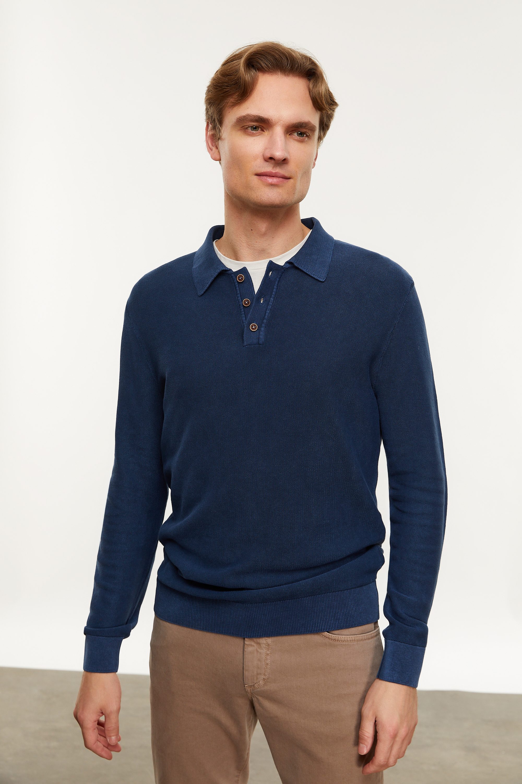 POLO YAKA TRİKO KAZAK