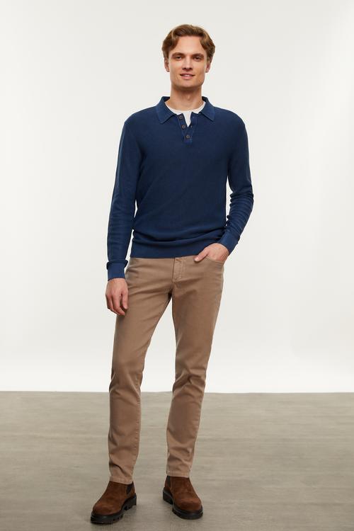  POLO YAKA TRİKO KAZAK