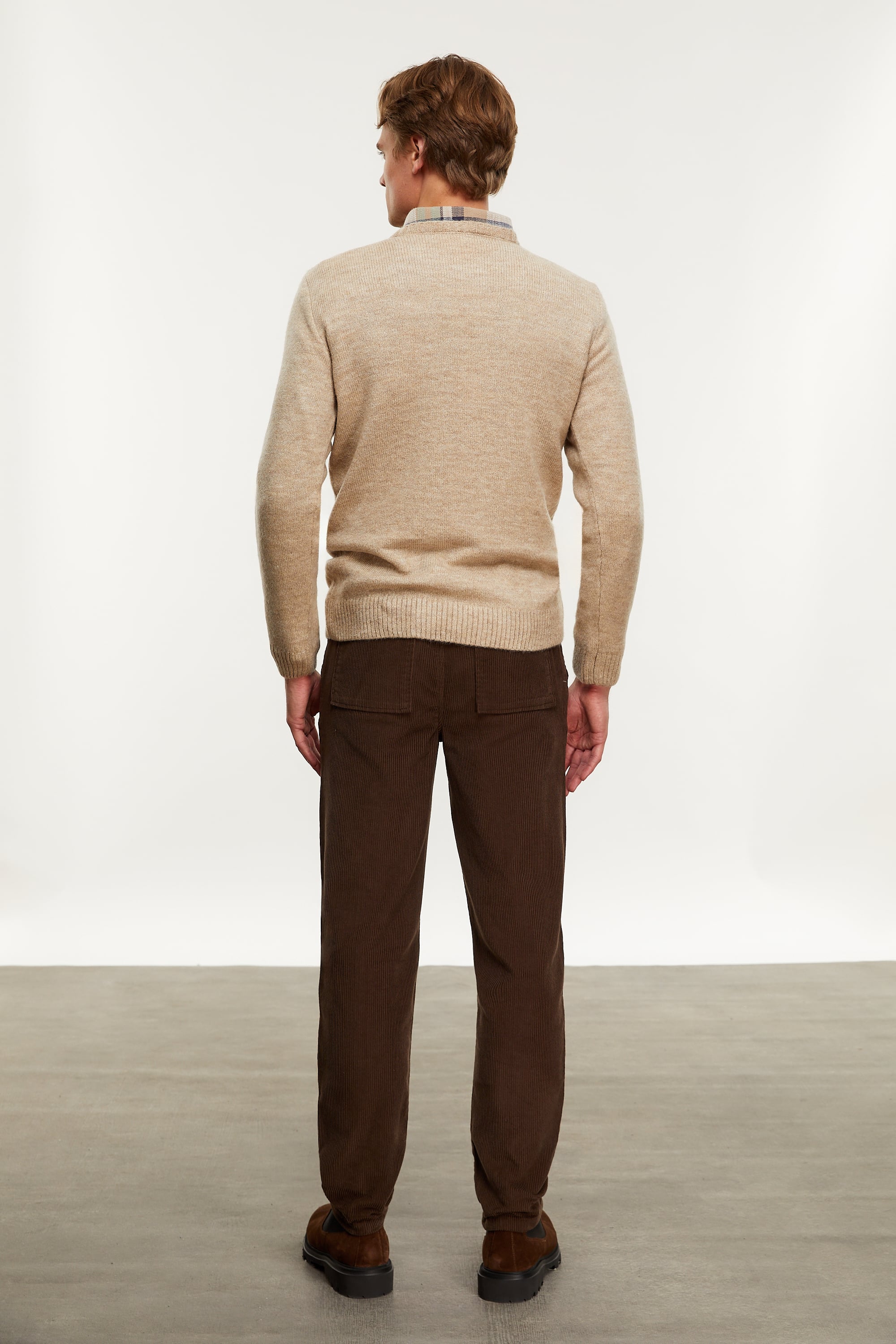 JAKARLI BİSİKLET YAKA TRİKO KAZAK