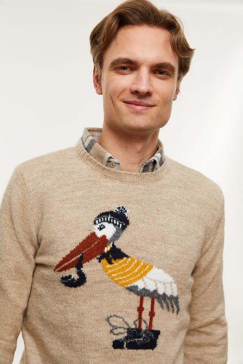  JAKARLI BİSİKLET YAKA TRİKO KAZAK