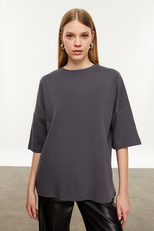  BİSİKLET YAKA KISA KOLLU T-SHIRT