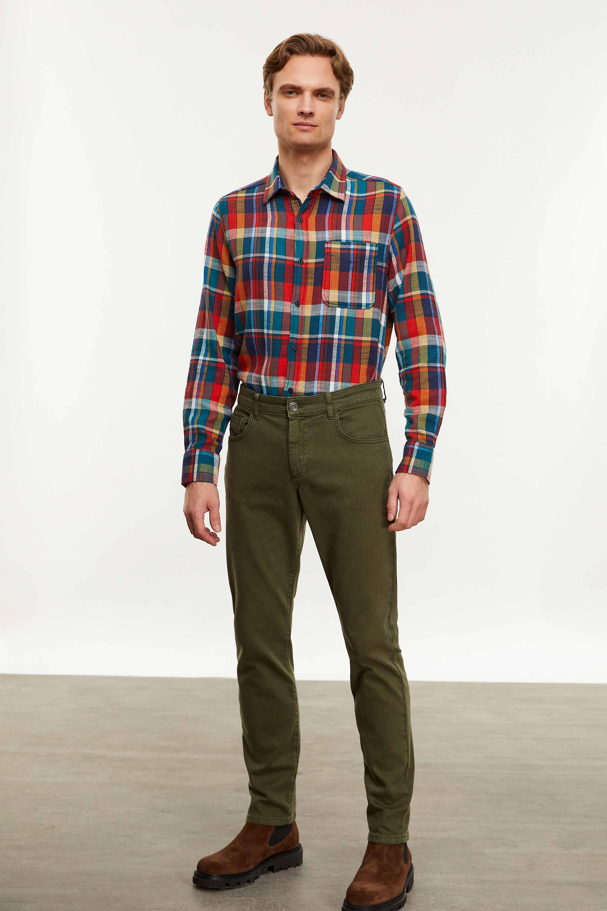 EKOSELİ REGULAR FIT GÖMLEK