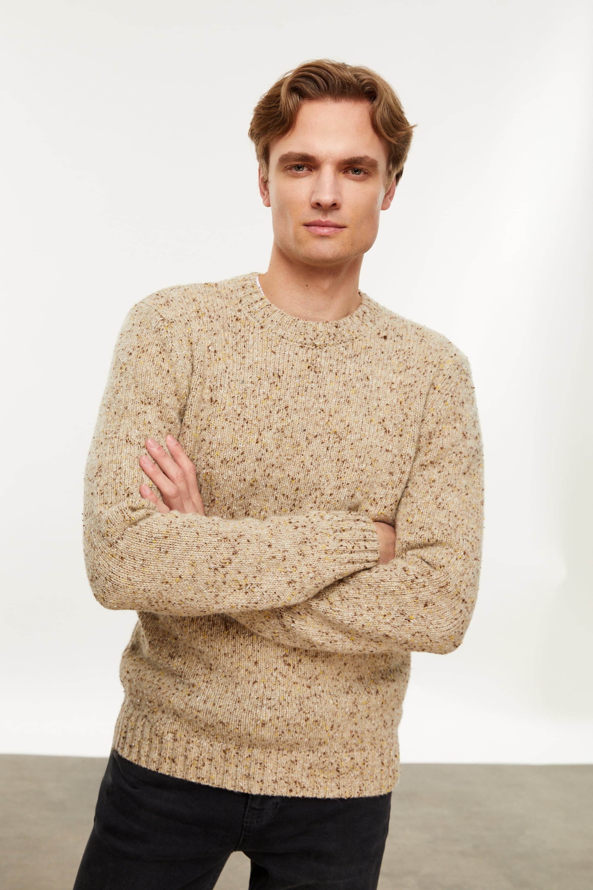 YÜN KARIŞIMLI TRİKO KAZAK