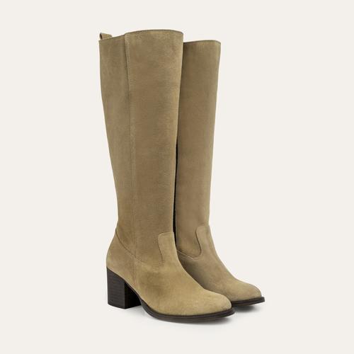  KALIN TOPUKLU SÜET ÇİZME